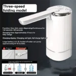 B59B-Household Electric Water Pump Bottled Water Pump Folding Water Dispenser Pump Electric Water Dispenser For Home - Image 5