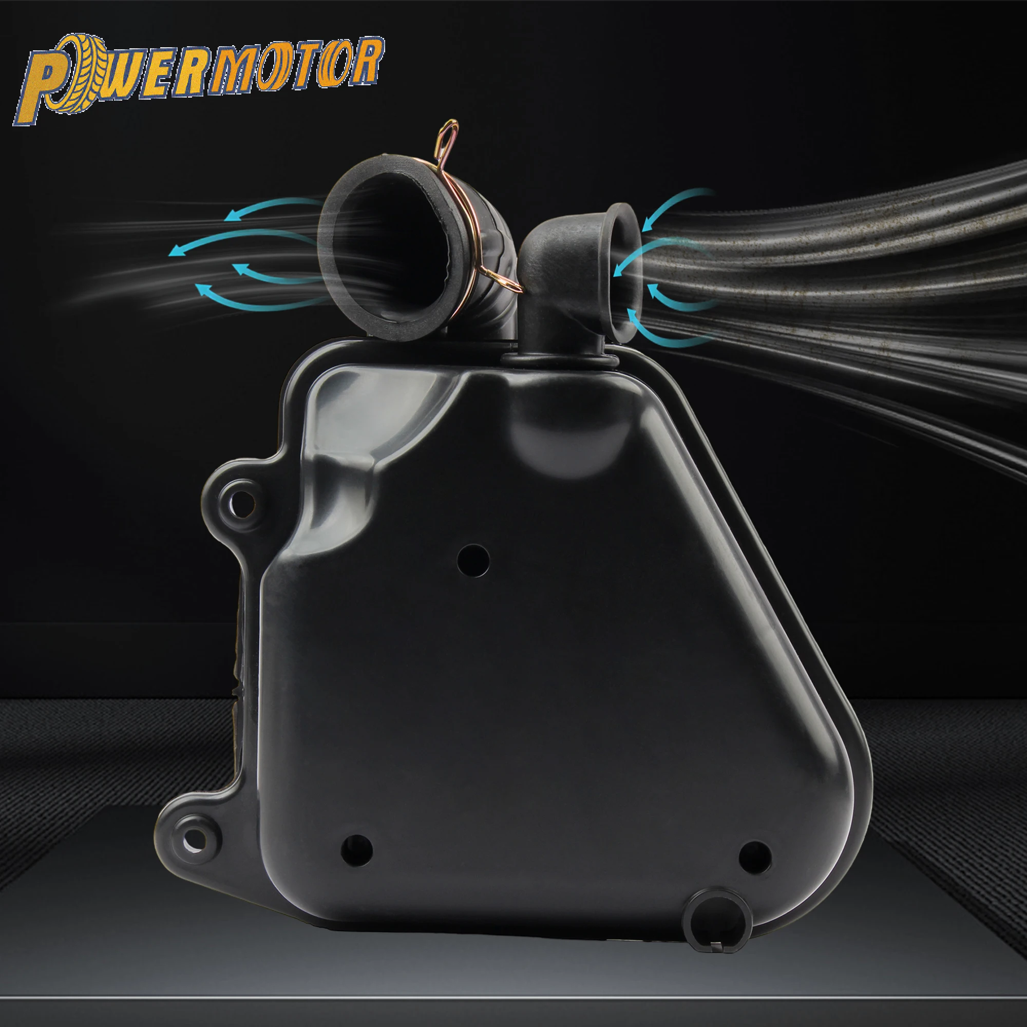kf-S9ad8ed99129e4e67894d6fdcc5fdca9aU Motorcycle Air Cleaner Air Filter Assembly Air Box for Yamaha JOG50 3KJ ZR50 ZX50 JOG90 YA90 50cc-90cc Small Scooter Air Filter - Image 1