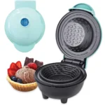 220V Mini Waffle Bowl Maker Breakfast Machine Egg Tart Ice Cream & Egg Roll Maker for Home Kitchen Waffle Maker - Image 4