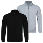 New Men's Casual Thicken Zipper Stand Collar Thermal Slim Fit Cardigan Jacket Outerwear Fashionable Design