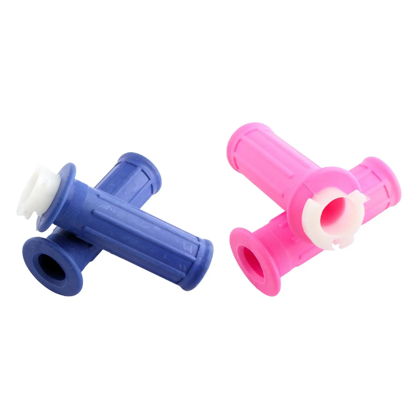 kf-Sa18009f194a641ceba78f3bb70e5aa1aq 2x Handlebar Grips Practical Throttle Twist Grip Handle Bar Set Left Right Fit for Yamaha PW50 Replaces Spare Parts - Image 1