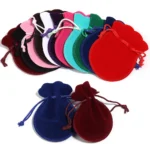 10pcs/lot Velvet Drawstring Gifts Bags Gourd-Shaped Jewelry Packaging Bags for Wedding Party Present Drawable Packing Bags - Image 6