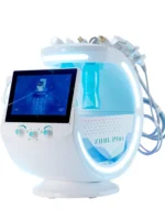 Ice Blue Terrazzo Machine Professional 7-in-1 Hydra Grinding Machine Skin Analysis Multi functional 7-in-1 Facial Care Beauty - Image 3