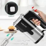 800W Electric Food Mixer Double Sticks Egg Beater Knead Dough 5 Speeds Kitchen Blender Cream Jam Pudding Milkshake Hand Mixer - Image 2