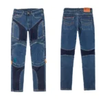 Motorcycle Kevlar Jeans Ventilation Holes Protection Motocross Mens Moto Pants Four Seasons Breathable Riding Gear TZ 032 - Image 4