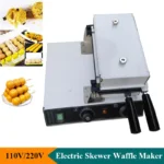 Electric Non Stick Skewer Waffle Maker Machine Takoyaki Ball Shaped Waffle Baker Maker Kitchen Snack Equipment - Image 2