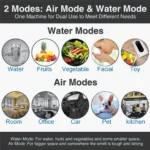 ALTHY Ozone Generator Machine For Water & Air & Oil - 1000 mg/h Timer Ozonizer Disinfection Sterilizer + Negative Ion Purifier - Image 2