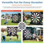 3m/10ft Tall Giant Inflatable Soccer Ball Darts Board with 8pcs Soccer Ball &Blower Commercial children's playground - Image 5