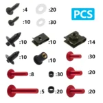 253pcs Fairing Bolts Kit for Aprilia RS125 RS250 RS4 125 RS50 RST1000 RSV Mille R RSV1000R RSV4 R RF RR Tuono 1000R V4 1100 V4R - Image 4