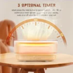 SEJOY Air Humidifier With LED Light Essential Oils Humidifiers Home Aroma Humidifier Flame Automatic Fragrance Diffuser - Image 5