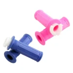 2x Handlebar Grips Practical Throttle Twist Grip Handle Bar Set Left Right Fit for Yamaha PW50 Replaces Spare Parts - Image 5