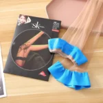 Original Package 10D Ultra-thin Sexy Women Stockings Stay Up Silicone Knee High Stockings Sexy Party Lingerie Nylon Hosiery