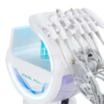 Ice Blue Terrazzo Machine Professional 7-in-1 Hydra Grinding Machine Skin Analysis Multi functional 7-in-1 Facial Care Beauty - Image 5