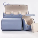 Oirlv Light Blue Leather Watch Storage Cases: 1/2/3-Slot Organizers with Plush Interior for Safe Keeping and Elegant Display - Image 3