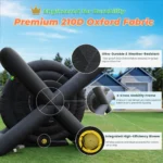 3m/10ft Tall Giant Inflatable Soccer Ball Darts Board with 8pcs Soccer Ball &Blower Commercial children's playground - Image 3