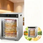 10/12/16 Tier Rotary Food Dehydrator Smart Commercial & Home Dryer for Fruit, Veg, Meat, Snacks, Herbs - Image 2