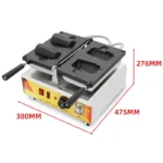 Cup Waffle Maker Electric Waffle Iron Coffee Cup Muffin Maker Commercial Electric Griddle Baking Equipment NP-188 - Image 4