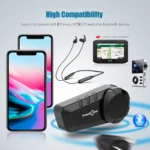 Freedconn KY Pro Motorcycle Intercom Bluetooth helmet Headset Motorbike 6 Riders 1000M Moto Group Waterproof Interphone - Image 5