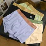 5 Pcs Men's Striped Funny Boxer Shorts Underwear Sexy Underpants Man Male Homme U Convex Shorts Lingerie Boxershorts Panties - Image 3