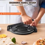 SucceBuy Tortilla PressCast Iron Heavy Duty Tortilladora Press Dough Maker for Flour Tortilla - Image 4