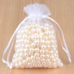 100pcs/lot 24 Colors Organza Jewelry Bags 7x9 9x12 10x15 13x18CM Drawstring Pouches For Wedding Candy Gift Bags Jewelry Packing - Image 2