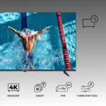 Kiano Elegance TV LED TV 43 "4K Smart Tv UHD Black PVR WiFi - Image 2