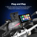 EKIY 5.0" For BMW R1200GS R1250GS F800 F900 S1000XR GPS Motorcycle Navigation Wireless CarPlay Moto Android Auto For WonderWheel - Image 6