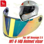 MT Helmet Lens MT-V-14B Replacement Visor for MT REVENGE 2 S Quick Release Buckle Design Helmet Accessories - Image 6