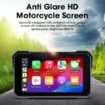 Jansite Motorcycle Display Screen Carplay Moto Navigation Portable Digital Dashboard Motobike Android Auto Waterproof BT Monitor - Image 5