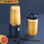 Double Cup Multifunction Usb Fruit Mixers Juicers Portable Electric Juicer Blender Fruit Juicer Cup Food Milkshake Juice Maker - Image 3