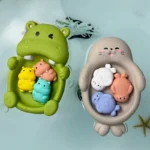 Baby Bath Toys Cute Floating Animal Otter Kids Bathroom Shower Bathtub Toys Soft Silicone Children Swimming Pool Water Play Toys - Image 2