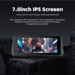 EKIY 7 Inch Motorcycle Portable Wireless CarPlay Android Auto Touch screen GPS Navigation Siri Voice Dual Bluetooth Waterproof - Image 5