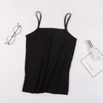 Summer Tank Top Women Sexy Slim Camisole Spaghetti Strap Cotton Vest Breathable Female Undershirt Camis Tank Tops for Women - Image 4