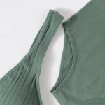Women's Seamless Bra Panties Set Female Wirefree Brassiere Top Sports Underwear High Waist Briefs V Neck Sexy Lingerie Set - Image 5
