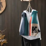 Bohemian Style Sweater Vest Chunky Knit Waistcoat Women's Long Sleeveless Jacket 2026 Loose Fringe Outerwear - Image 5