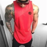 Muscle guys Bodybuilding Singlets Mens muscle shirt gym Tank Tops stringer Mens Vest fitness Men's Clothing hip hop tanktop - Image 3