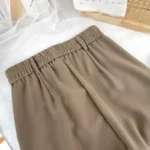 ITOOLIN Black Suit Haren Pants Women Fashion Elastic High Waist Casual Trousers Woman Korean Style Solid Office Pant Spring - Image 5