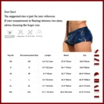 Mens Low Rise Shorts Slim Fit Glossy Shorts Sides Slit Solid Color Trunks for Vacation Beach Pool Party Nightclub - Image 6