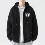 Men's Long Sleeve Zipper Jacket Coats Plus Size Autumn 5XL 6XL 7XL Warm Sweatshirts Casual Baseball Jacket Outdoor Male Clothing - Image 4