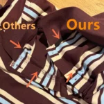 2025 Summer Ladies Polo Shirts Woman Long Sleeve Crop Top Striped Vintage Clothes Polo Shirts Mujer Streetwear Casual Tops Brown - Image 3