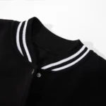 Black White Jacket Coats 5XL Loose Oversized Clothes Casual Men Women Baseball Clothes Couple Street Coat Warm Fleece Jackets - Image 3