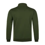 Men's Thermal Fleece Jacket Cozy Wind Resistant Full Zip Coat with Pockets Ideal for Outdoor Workouts and Hiking - Image 2