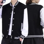 Black White Jacket Coats 5XL Loose Oversized Clothes Casual Men Women Baseball Clothes Couple Street Coat Warm Fleece Jackets - Image 2