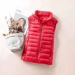 New 2026 Women Women Ultra Light Down Vests Slim Sleeveless Jacket Portable Girl Lightweight Windproof Waistcoat - Image 6
