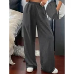 Ladies' New Street Dance Trendy Brand Sports Pants Autumn and Winter New Neutral Sports Casual Sports Pants - Image 3