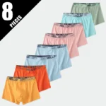 5 /10 Pack Men's Black Gold Printed Boxer Underwear Comfortable And Versatile Plus Size Sexy Young Men's Leisure Sports Beach sh - Image 5