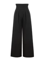 New Black Trousers Spring Summer Women Leisure Commuting High Waist Suit Wide Leg Pants Fashion Versatile Straight Pants - Image 5