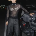 INCERUN Men T Shirt Printing Mesh See Through Turtleneck Long Sleeve Male Tee Tops Streetwear 2026 Fashion Sexy Camisetas S-3XL - Image 2