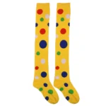 Soft Over The Knee Socks Women Clown Cosplay Stockings Long Hosiery Performance Dance Sock Costume Party Legwear Stage - Image 6