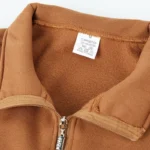 Men's Thermal Fleece Jacket Cozy Wind Resistant Full Zip Coat with Pockets Ideal for Outdoor Workouts and Hiking - Image 4
